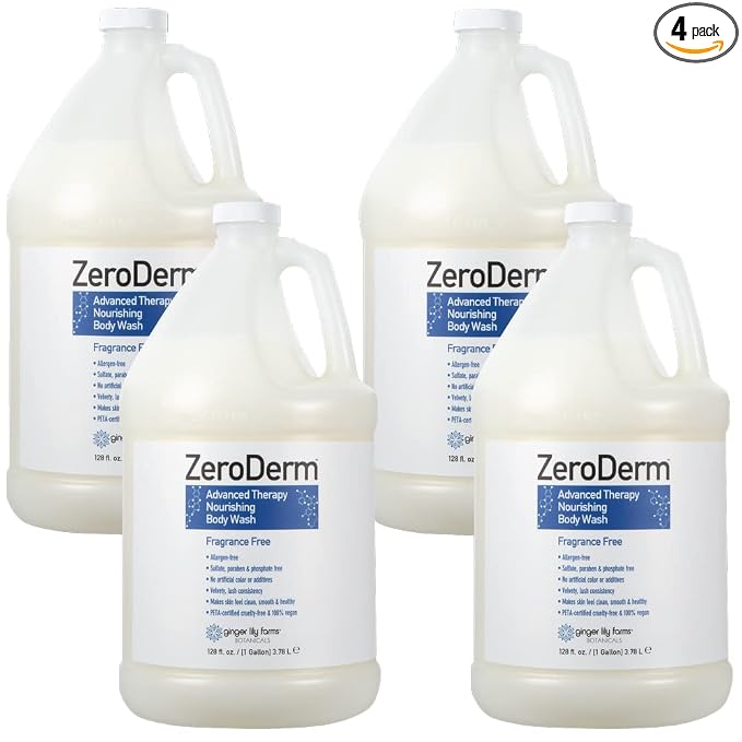 Ginger Lily Farms Botanicals ZeroDerm Advanced Therapy Nourishing Body Wash by GingerLilyFarms