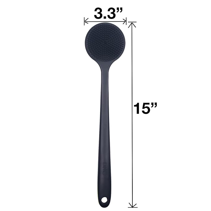 DNC Back Scrubber for Shower Soft Silicone Bath Body Brush - Image 4