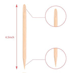 100PCS Orange Sticks for Nails 4.5 Inch - Image 3