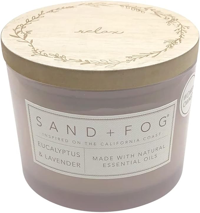 Sand + Fog Scented Candle by SandFogHome