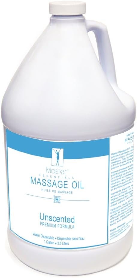 Master Massage SpaMaster Essentials Unscented Massage Oil 1 Gallon by MasterMassage