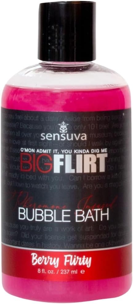 Big Flirt Pheromone Bubble Bath | Berry Flirty | 8 fl.oz. - Image 3