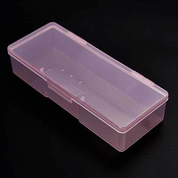 Transparent Box Storage Case for Nail Art Equipment Manicure Tool Organzing - Image 7