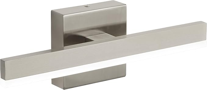 Nickel Bathroom Vanity Light 15.75 inch, 14W Dimmable 5CCT LED Bathroom Light - Image 8