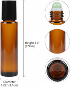 30ml Amber Glass Roll On Bottle - Image 2