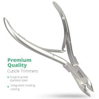 Professional Cuticle Trimmer Nail Cuticle Cutter Stainless Steel Cuticle Nippers - Image 5