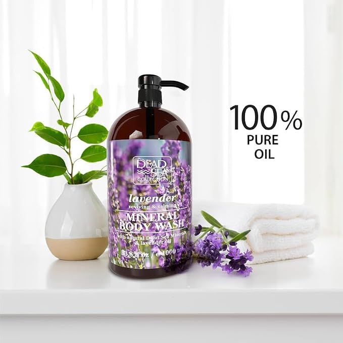 Dead Sea Collection Lavender Body Wash - Image 3