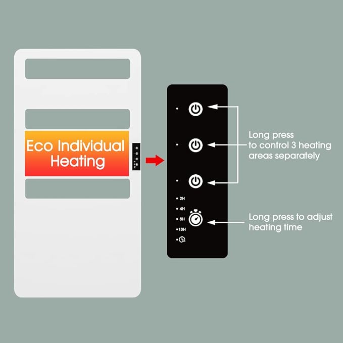 Towel Warmer with Timer for Bathroom, WiFi App Remote Control, Heated Towel - Image 7