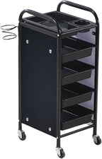 ELITE BAY-Hairdressing Trolley- Metal Salon Rolling Cart Organizer.Durable by Unknown