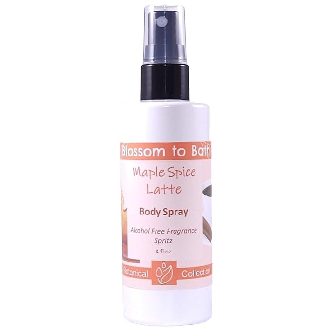 Blossom to Bath Maple Spice Latte Body Spray by BlossomtoBath