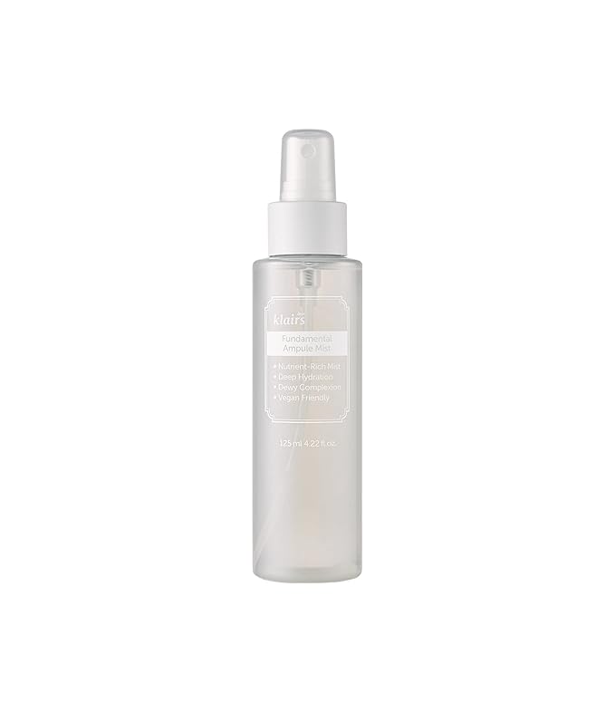 DearKlairs Fundamental Ampoule Mist, 75% Green Tea, Korean Face Toner Spray by DearKlairs