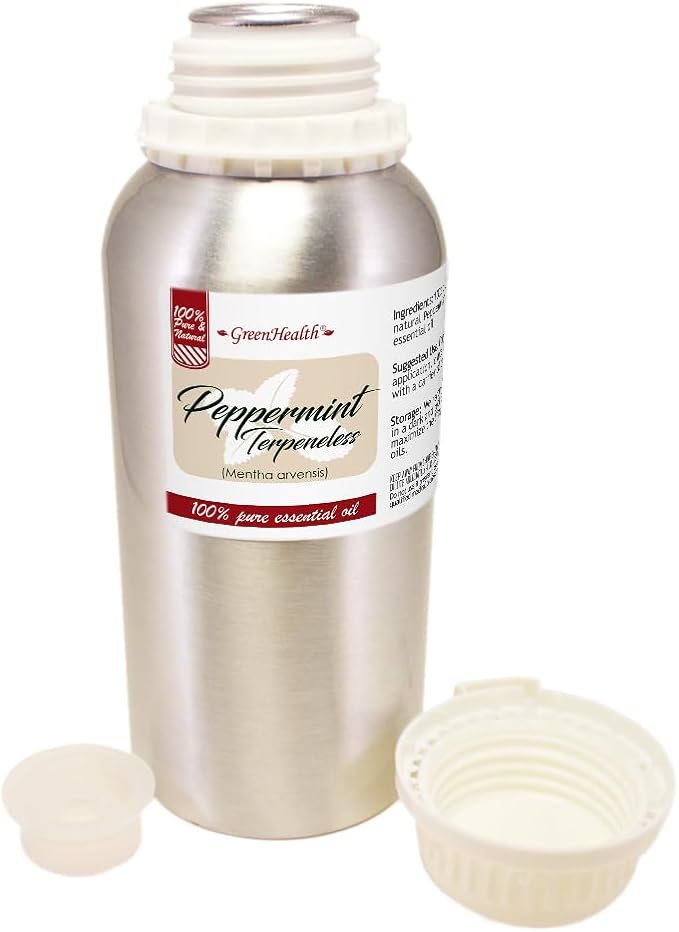 GreenHealth - 16 fl oz - Peppermint Essential Oil 100% Pure & Natural - Image 2