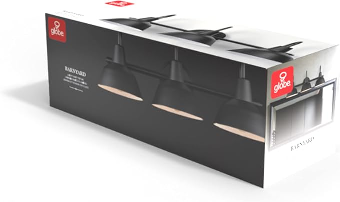 Globe Electric 65554 Barnyard 3-Light Vanity Light, Matte Black - Image 6