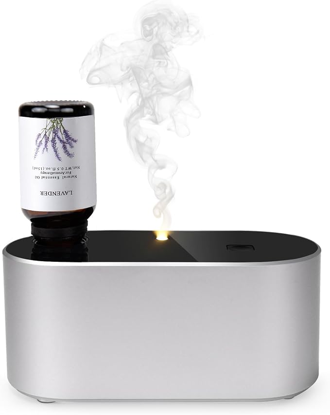 Lecdura Waterless Diffuser for Essential Oil, Battery Operated Scent Air by Lecdura