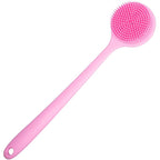 DNC Silicone Back Scrubber for Shower, Soft Bath Body Brush by LetsLiveBetter