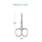 LIVINGO Premium Manicure Nail Scissors Multi-purpose Stainless Steel Cuticle - Image 2