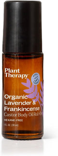 Plant Therapy Organic Lavender & Frankincense Castor Body Oil Roll-On 30 mL by PlantTherapy