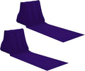 2X Inflatable Outdoor Sun Bath Beach Mat Pillows Flocking Beach Chairs by Auto-plaza
