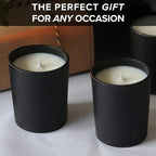 Simply Soson Scented Votive Candles, Bulk Set of 24 White Patchouli Small - Image 5