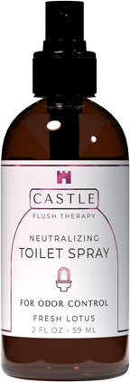 Castle Flush Therapy Neutralizing Toilet Spray | Odor Control: Mist Over the by CastleCompany
