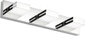 SineRise LED Modern Bathroom Vanity Light Fixtures, Chrome Modern Acrylic by SINERISELIGHTING