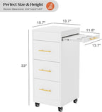 Wood Salon Trolley with Wheels - Image 7