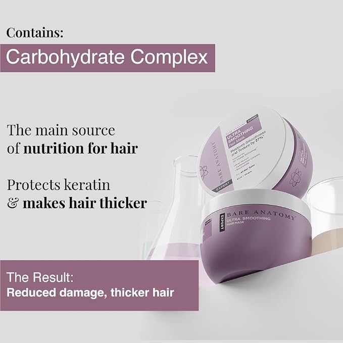 Bare Anatomy Ultra Smoothing Hair Mask Deep Conditioning - Image 4