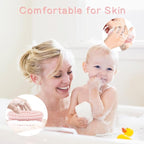 3 Pack Silicone Body Scrubber, Soft Silicone Loofah Exfoliating Body Scrubber - Image 5
