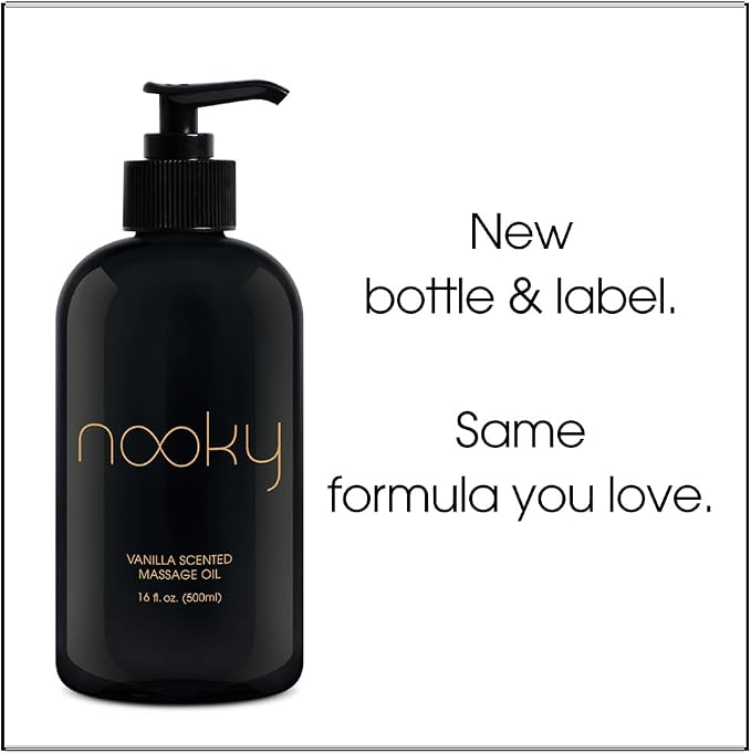 Nooky Vanilla Massage Oil with Fractionated Coconut Oil.16 Ounce - Image 5
