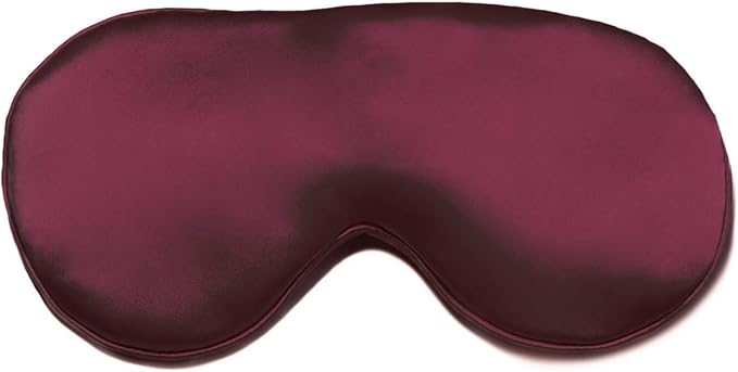 Fishers Finery 25 Momme Mulberry Silk Sleep Mask | Blindfold | Anti-Wrinkles by FishersFinery