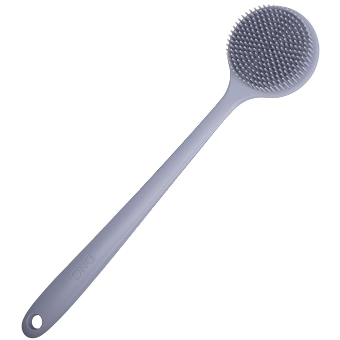 DNC Silicone Back Scrubber for Shower Bath Body Brush by LetsLiveBetter