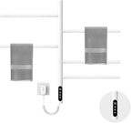 Electric Towel Warmer, 5-Bar Rotating Heated Towel Rack, 2-3 Minutes to by SEHAUSEU
