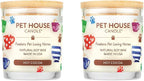 Pet House Pet Odor Candle Plant Based Hot Chocolate Candle Clean Burning by OneFurAll