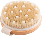 Dry Body Brush – Eco-Friendly Natural Bristles by EssentialAura