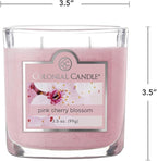 Colonial Candle Pink Cherry Blossom Scented Jar Candle, 2 Wick, 3.5 oz - Image 5