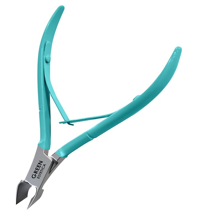 Professional Cuticle Trimmer Nail Cuticle Cutter Stainless Steel Cuticle Nippers by GREENESTETICA