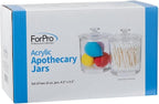 ForPro Clear Acrylic Apothecary Jars - Image 2