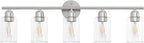 Espird Bathroom Vanity Light Fixtures Brushed Nickel Bathroom Lighting Fixture - Image 10