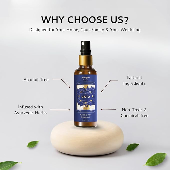 Orange & Vanilla Ayurveda Mist | Vata Balancing Room Spray | Air Freshener | - Image 7