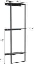 Towel Storage for Bathroom, 3 Tier Towel Rack - Image 5