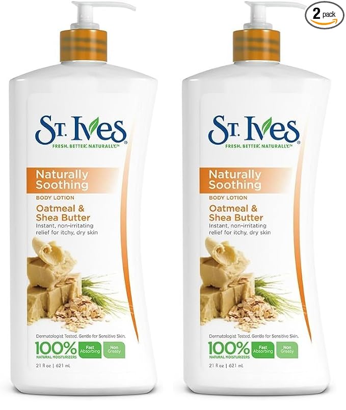 St. Ives Nourish & Soothe, Oatmeal & Shea Butter Body Lotion 21 Fl Oz by St.+Ives