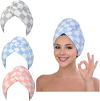 KELVO Microfiber Hair Towel Wrap by Unknown
