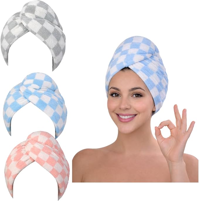 KELVO Microfiber Hair Towel Wrap by Unknown