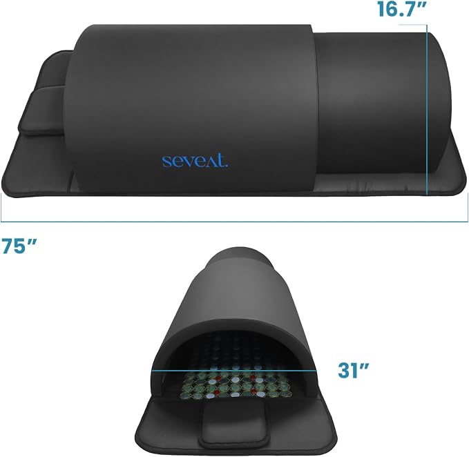 Portable Infrared Sauna Dome | 1300W Power | Near-Zero EMF | Full-Body Dry Sauna - Image 5
