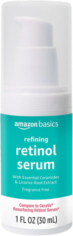 Amazon Basics Retinol Serum for Face, Pore Minimizer, Fast Absorbing Formula - Image 2