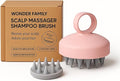 WONDER FAMILY Silicone Scalp Scrubber by WONDERFAMILY