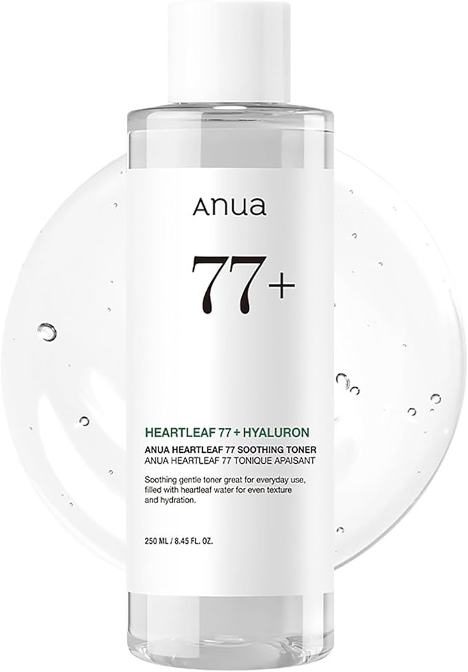 Anua Heartleaf 77 Soothing Toner, Moisturizing & Calming Facial Toner by Anua