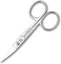 Nail Scissors Curved for Women and Men, Long Lasting Sharp Nickel Plated for by ZIZZLON
