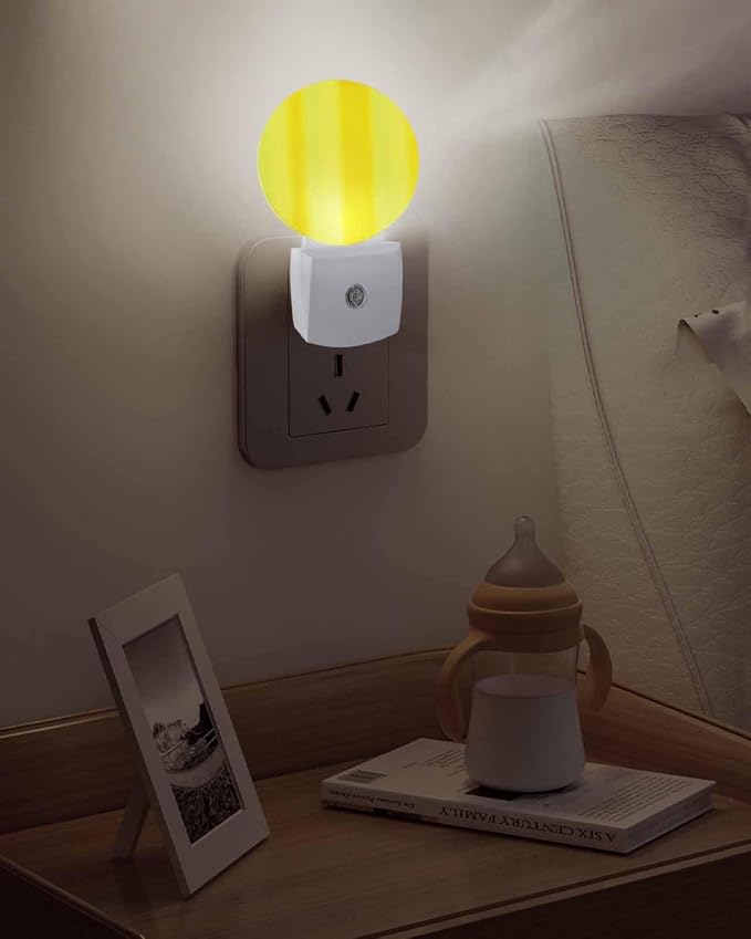 Night Lights Auto Sensor Green Yellow Orange Night Light Gradient Color Stripe - Image 5
