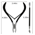 Professional Cuticle Trimmer Nail Cuticle Cutter Stainless Steel Cuticle Nippers - Image 6